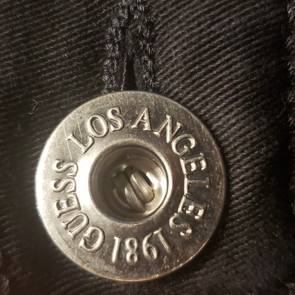 GUESS Vermont Slim Black Denim Pants Trousers Men's Size 31/32**30" - Picture 6 of 14